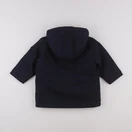 Petit Bateau - manteau bleu - 3 ans