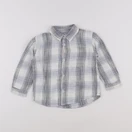 Zara - chemise beige, bleu - 3 ans