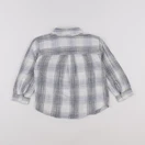 Zara - chemise beige, bleu - 3 ans