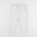 Vertbaudet - pantalon blanc - 24 mois