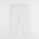 Vertbaudet - pantalon blanc - 24 mois