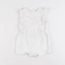 Vertbaudet - combinaison blanc - 12 mois