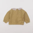 Vertbaudet - sweat jaune - 18 mois