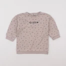 Vertbaudet - sweat rose - 24 mois