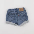 Levi's - short bleu - 12 mois