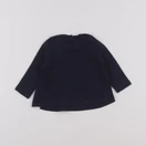 Petit Bateau - tee-shirt bleu - 6 mois