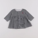 Petit Bateau - gilet bleu - 3 mois