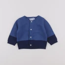 Jacadi - gilet bleu - 3 mois