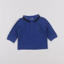 Jacadi - polo bleu - 6 mois
