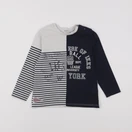 IKKS - tee-shirt bleu - 3 ans