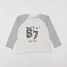 IKKS - tee-shirt blanc - 3 ans