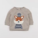 Vertbaudet - sweat marron - 3 mois