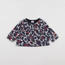 Petit Bateau - gilet bleu - 3 mois