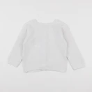 Vertbaudet - gilet blanc - 24 mois