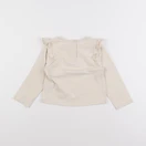 Vertbaudet - tee-shirt beige - 24 mois