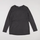 Kiabi - pull grossesse, allaitement gris - l