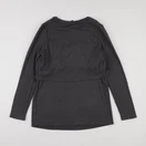 Kiabi - pull grossesse, allaitement gris - l