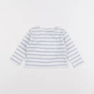 Boutchou - tee-shirt bleu - 6 mois