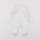 Boutchou - pyjama coton blanc - 1 mois