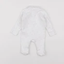 Boutchou - pyjama coton blanc - 1 mois