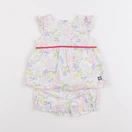Carrément Beau - ensemble rose - 3 mois