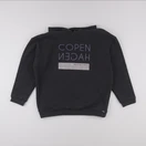 IKKS - sweat argent, noir - 12 ans