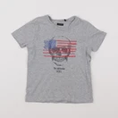 IKKS - tee-shirt gris - 5 ans