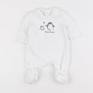 La Redoute - pyjama velours blanc - 1 mois