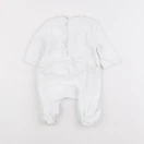La Redoute - pyjama velours blanc - 1 mois