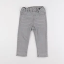 H&M - jegging gris - 12/18 mois