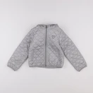 Vertbaudet - doudoune gris - 5 ans