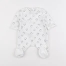 La Redoute - pyjama velours blanc - 1 mois