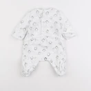 La Redoute - pyjama velours blanc - 1 mois