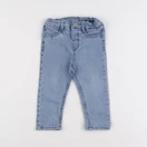 H&M - jegging bleu - 9/12 mois
