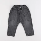H&M - jean gris - 9/12 mois