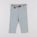 Vertbaudet - pantalon vert - 9 mois