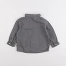 H&M - chemise gris - 12/18 mois