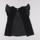 IKKS - blouse imprimé au dos noir - 12 ans