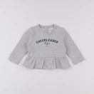 IKKS - sweat gris - 12 mois