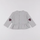 IKKS - sweat gris - 12 mois