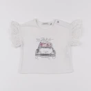 IKKS - tee-shirt multicolore - 6 mois