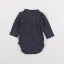 La Redoute - body gris - 0 mois