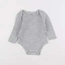 Vertbaudet - body gris - 3 mois