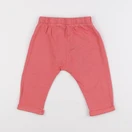 Vertbaudet - pantalon rose - 12 mois