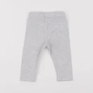 H&M - legging gris - 3/6 mois
