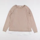 Vertbaudet - pull grossesse, allaitement beige - 42 à 44