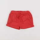 Boutchou - short rouge - 9 mois