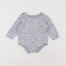 Vertbaudet - body bleu - 12 mois