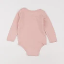 Vertbaudet - body rose - 12 mois