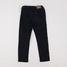 Vertbaudet - pantalon bleu, or - 7 ans